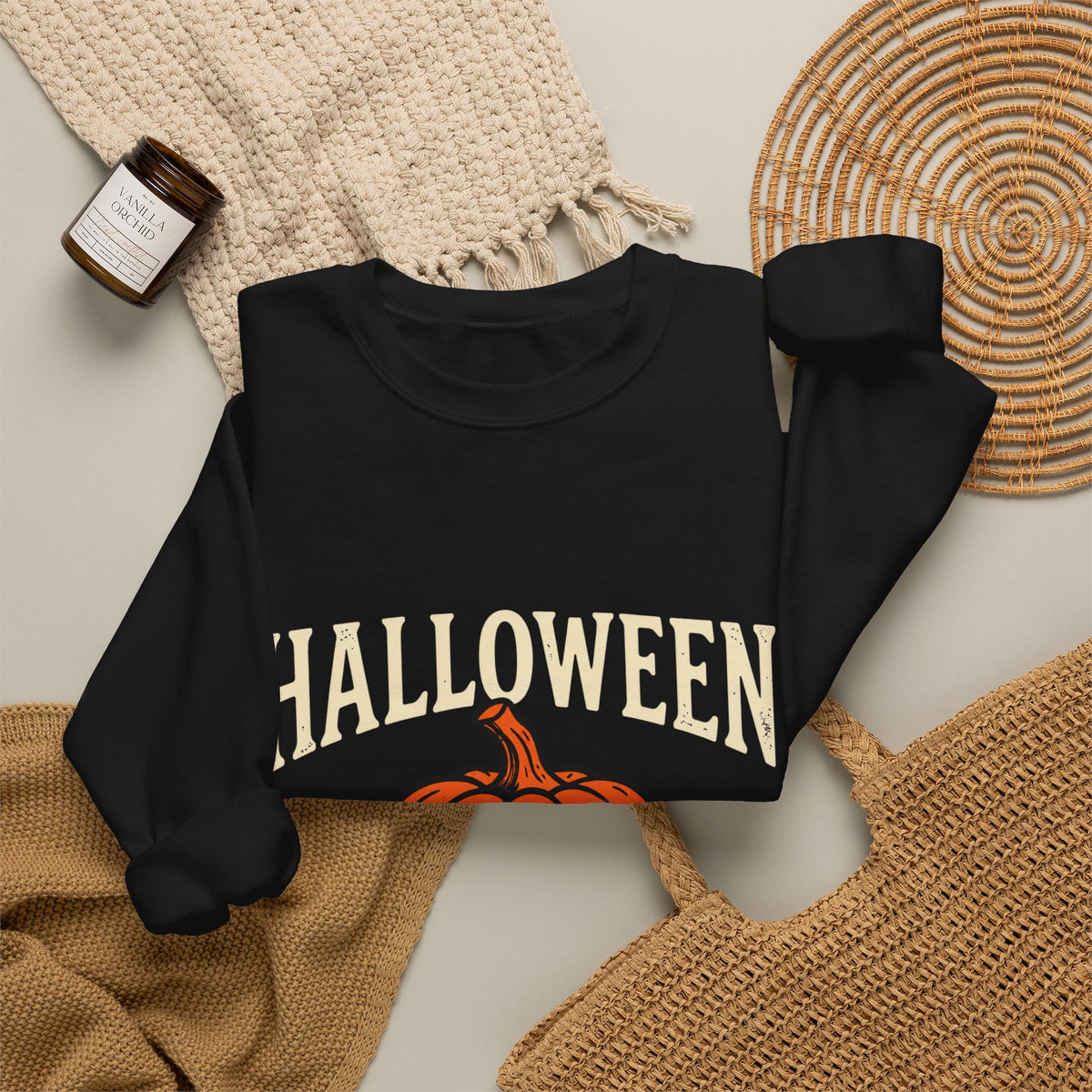 Halloween Pumpkin Crewneck