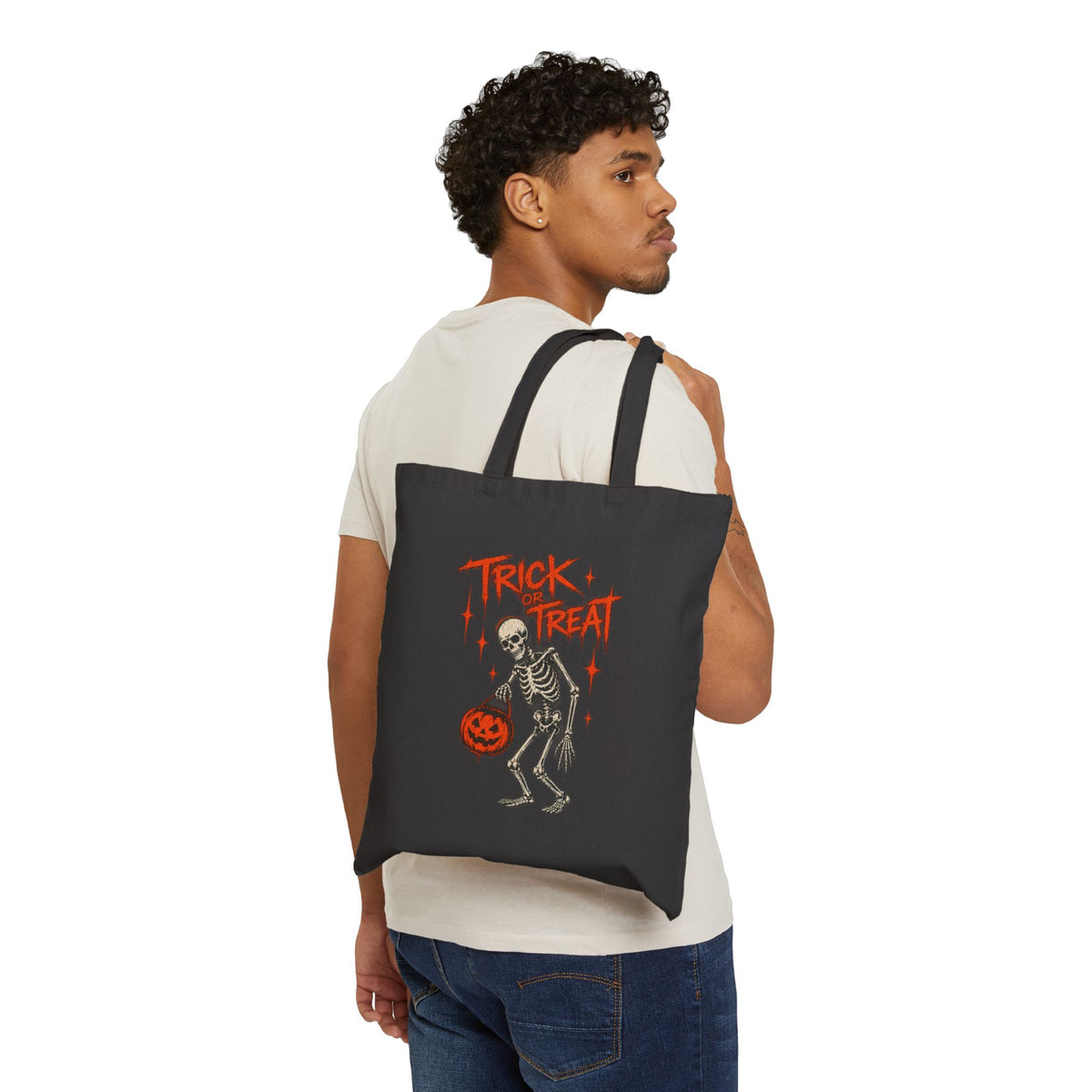Spooky Trick or Treat Tote Bag