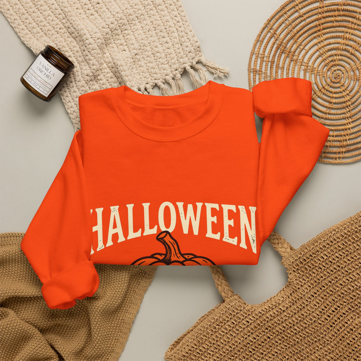 Halloween Pumpkin Crewneck