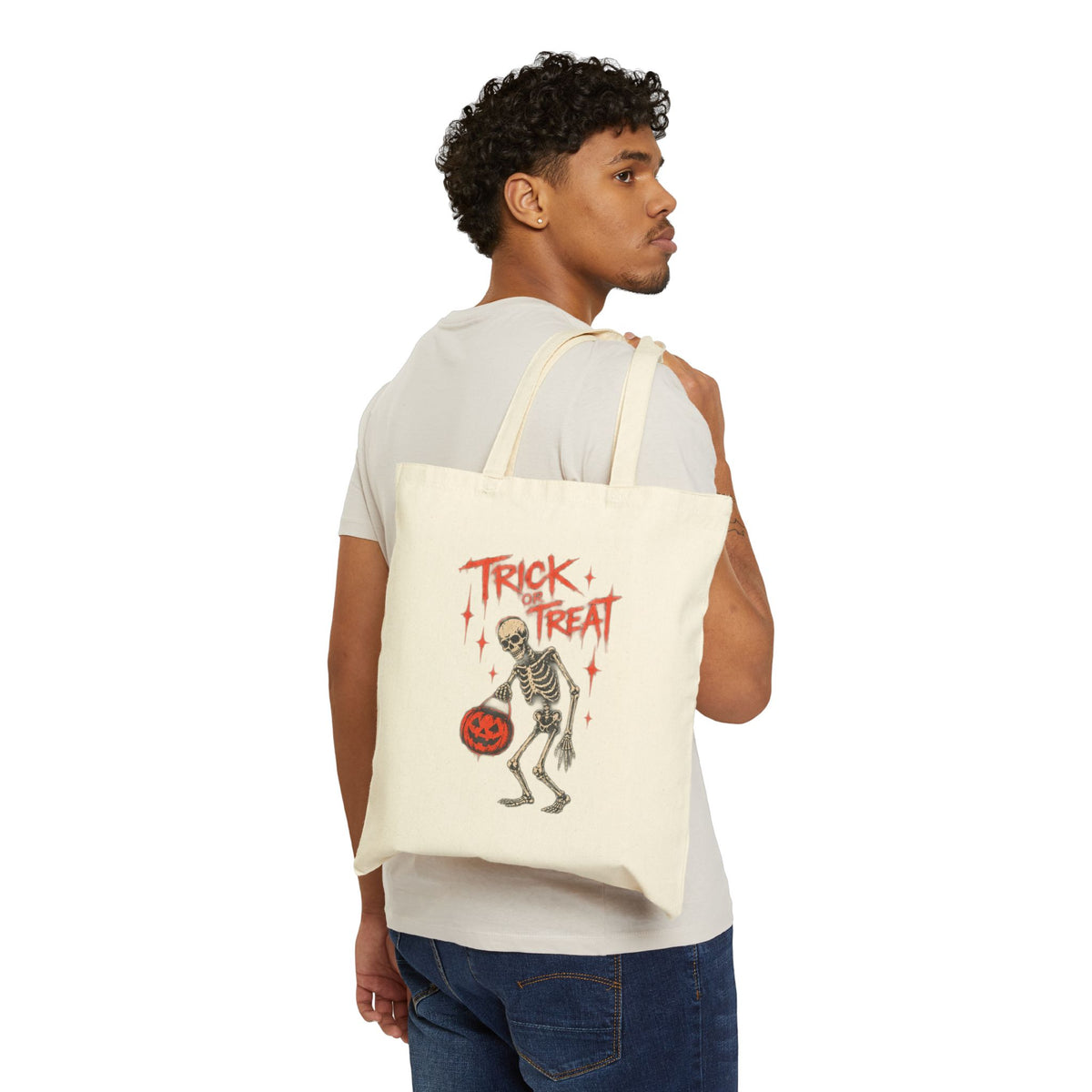 Spooky Trick or Treat Tote Bag